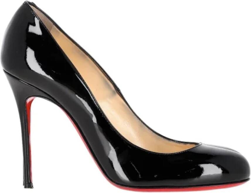 Christian Louboutin Pre-owned Leather heels Black Dames