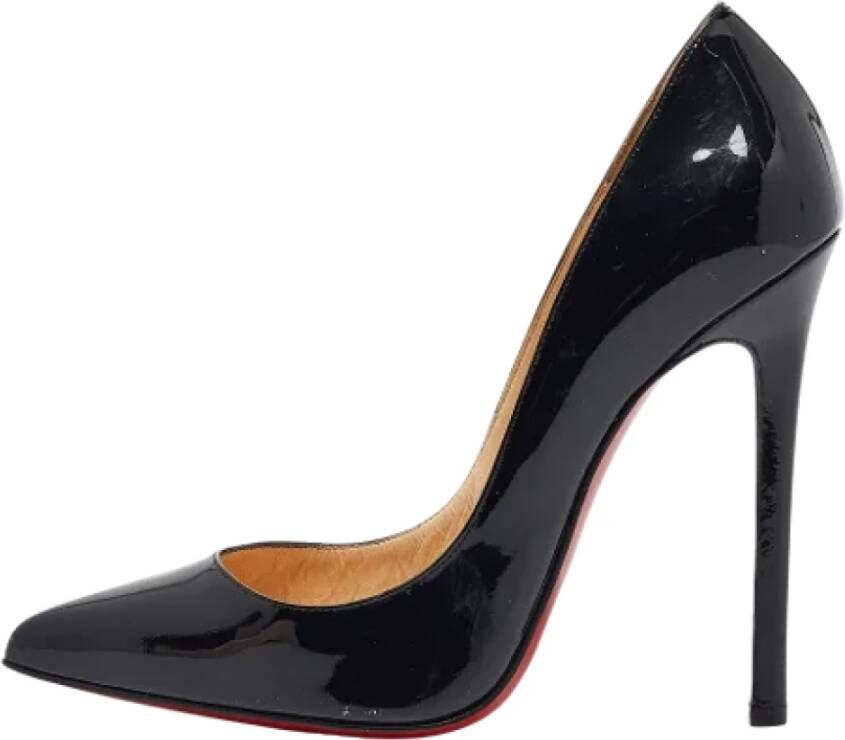 Christian Louboutin Pre-owned Leather heels Black Dames