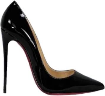 Christian Louboutin Pre-owned Leather heels Black Dames