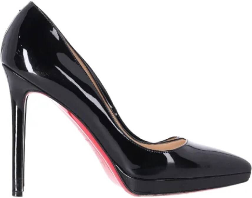 Christian Louboutin Pre-owned Leather heels Black Dames