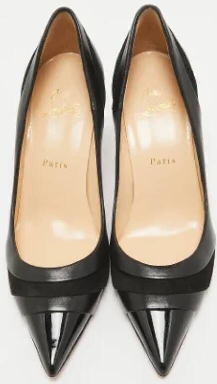 Christian Louboutin Pre-owned Leather heels Black Dames