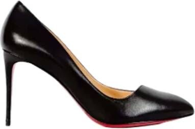 Christian Louboutin Pre-owned Leather heels Black Dames