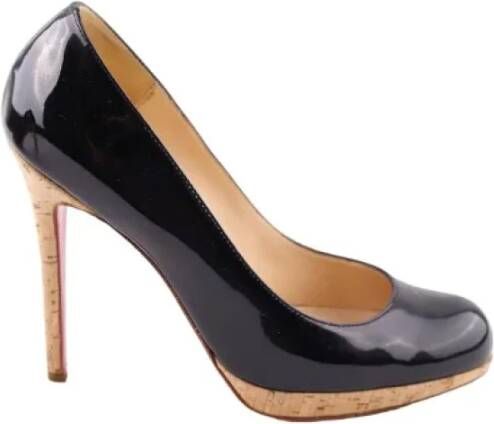 Christian Louboutin Pre-owned Leather heels Black Dames