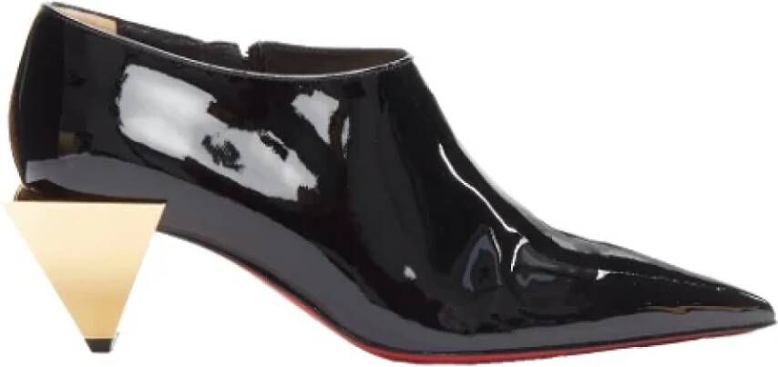 Christian Louboutin Pre-owned Leather heels Black Dames