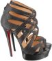 Christian Louboutin Pre-owned Leather heels Black Dames - Thumbnail 1