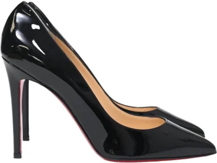 Christian Louboutin Pre-owned Leather heels Black Dames