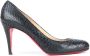 Christian Louboutin Pre-owned Leather heels Black Dames - Thumbnail 1