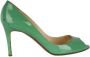 Christian Louboutin Pre-owned Leather heels Green Dames - Thumbnail 1