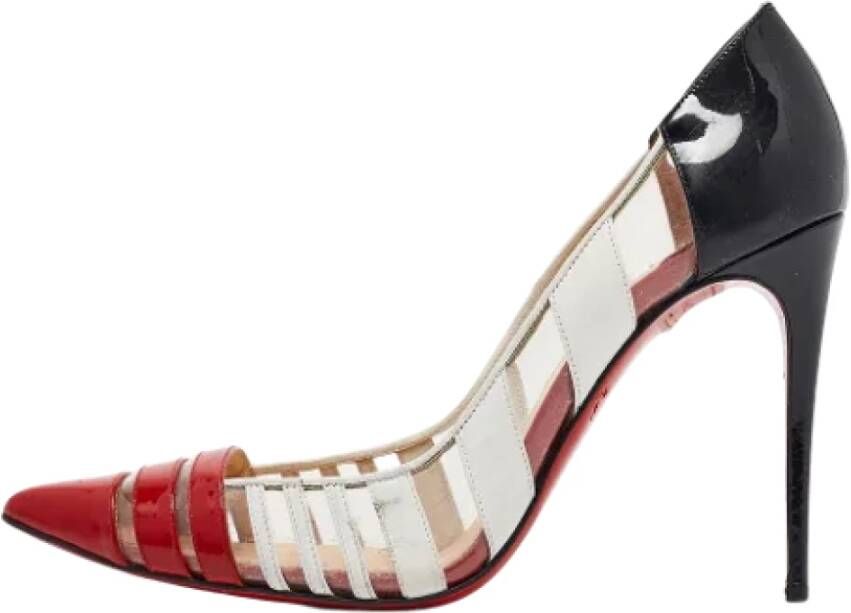 Christian Louboutin Pre-owned Leather heels Multicolor Dames