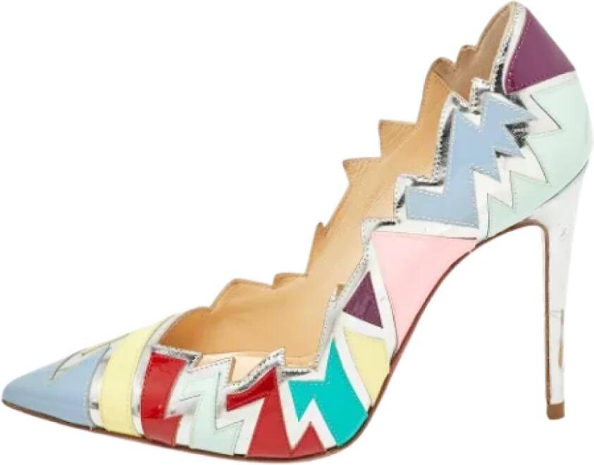 Christian Louboutin Pre-owned Leather heels Multicolor Dames