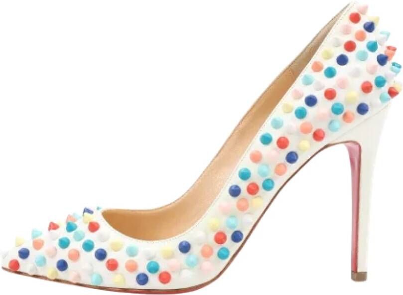 Christian Louboutin Pre-owned Leather heels Multicolor Dames