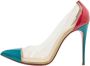 Christian Louboutin Pre-owned Leather heels Pink Dames - Thumbnail 1