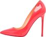 Christian Louboutin Pre-owned Leather heels Pink Dames - Thumbnail 1