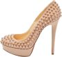 Christian Louboutin Pre-owned Leather heels Pink Dames - Thumbnail 1