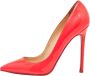 Christian Louboutin Pre-owned Leather heels Pink Dames - Thumbnail 1