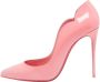 Christian Louboutin Pre-owned Leather heels Pink Dames - Thumbnail 1