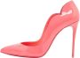 Christian Louboutin Pre-owned Leather heels Pink Dames - Thumbnail 1