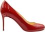 Christian Louboutin Pre-owned Leather heels Red Dames - Thumbnail 1