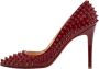 Christian Louboutin Pre-owned Leather heels Red Dames - Thumbnail 1