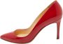 Christian Louboutin Pre-owned Leather heels Red Dames - Thumbnail 1