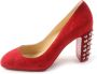 Christian Louboutin Pre-owned Leather heels Red Dames - Thumbnail 1