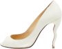 Christian Louboutin Pre-owned Leather heels White Dames - Thumbnail 1