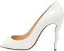 Christian Louboutin Pre-owned Leather heels White Dames - Thumbnail 1