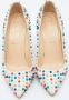 Christian Louboutin Pre-owned Leather heels White Dames - Thumbnail 1