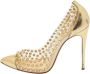 Christian Louboutin Pre-owned Leather heels Yellow Dames - Thumbnail 1