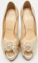 Christian Louboutin Pre-owned Leather heels Yellow Dames - Thumbnail 1