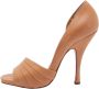 Christian Louboutin Pre-owned Leather sandals Beige Dames - Thumbnail 1