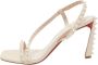 Christian Louboutin Pre-owned Leather sandals Beige Dames - Thumbnail 1