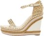 Christian Louboutin Pre-owned Leather sandals Beige Dames - Thumbnail 1