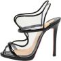 Christian Louboutin Pre-owned Leather sandals Black Dames - Thumbnail 1