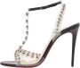 Christian Louboutin Pre-owned Leather sandals Black Dames - Thumbnail 1