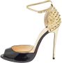 Christian Louboutin Pre-owned Leather sandals Black Dames - Thumbnail 1