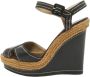 Christian Louboutin Pre-owned Leather sandals Black Dames - Thumbnail 1