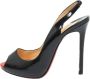 Christian Louboutin Pre-owned Leather sandals Black Dames - Thumbnail 1