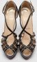 Christian Louboutin Pre-owned Leather sandals Black Dames - Thumbnail 1