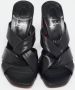 Christian Louboutin Pre-owned Leather sandals Black Dames - Thumbnail 1