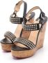 Christian Louboutin Pre-owned Leather sandals Black Dames - Thumbnail 1