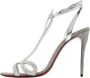 Christian Louboutin Pre-owned Leather sandals Gray Dames - Thumbnail 1