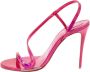 Christian Louboutin Pre-owned Leather sandals Pink Dames - Thumbnail 1