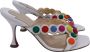 Christian Louboutin Pre-owned Leather sandals White Dames - Thumbnail 1