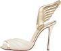 Christian Louboutin Pre-owned Leather sandals Yellow Dames - Thumbnail 1