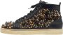 Christian Louboutin Pre-owned Leather sneakers Black Dames - Thumbnail 1