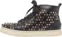 Christian Louboutin Pre-owned Leather sneakers Black Dames - Thumbnail 1