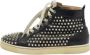 Christian Louboutin Pre-owned Leather sneakers Black Dames - Thumbnail 1