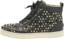 Christian Louboutin Pre-owned Leather sneakers Black Dames - Thumbnail 1