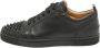 Christian Louboutin Pre-owned Leather sneakers Black Heren - Thumbnail 1